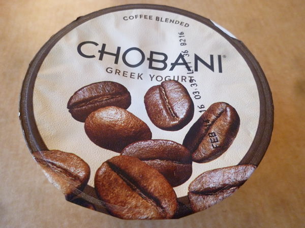 CHOBANI GREEK YOGURT COFFEE BLENDED_c0152767_21363639.jpg