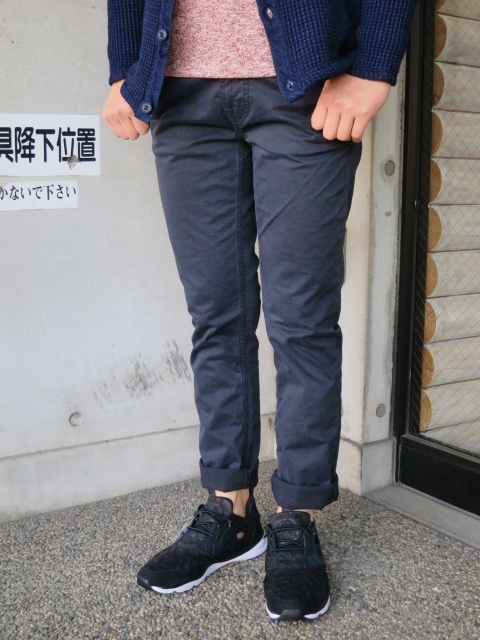 FULL COUNT ・・・ Indigo WAFFLE CARDIGAN!★!_d0152280_12373663.jpg
