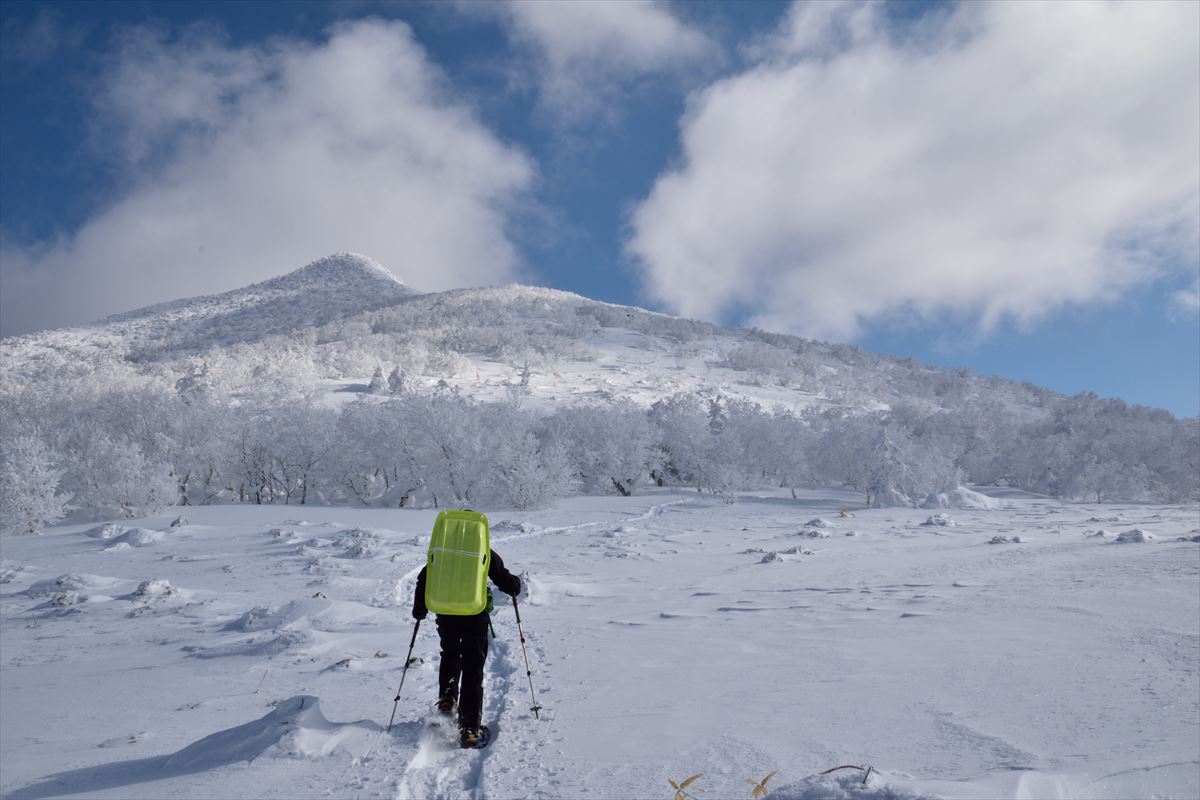 これぞ白銀世界！　徳舜瞥山　2016.2.11_a0145819_17222244.jpg