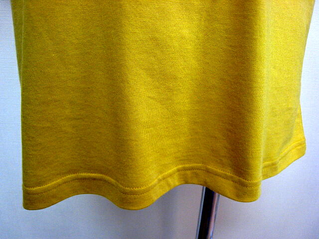 ミニュ （ｍｉｎｉｙｕ ）　綿モダールＴシャツ　ＹＥＬＬＯＷ　_a0089359_1224322.jpg