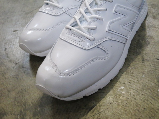 春に「白」　new balance ･･･ MRL 996 WHITE ENAMEL LEATHER！★！_d0152280_23301074.jpg