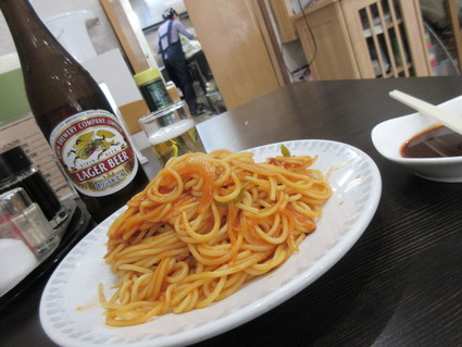 「洋食おがわ」でカキフライ＆ナポリタン！（西八王子駅）_c0212604_133701.jpg