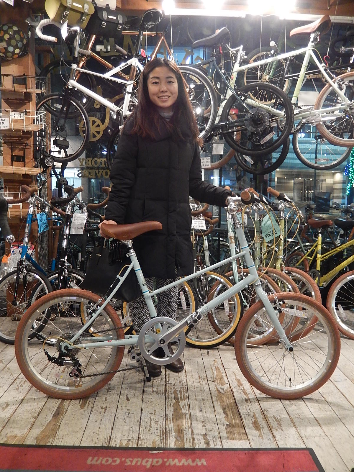 2月13日　渋谷　原宿　の自転車屋　FLAME bike前です_e0188759_17533583.jpg