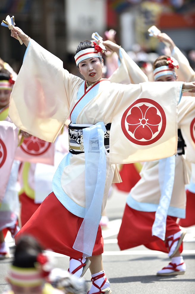 高知よさこい「濱長花神楽」_f0184198_2131696.jpg