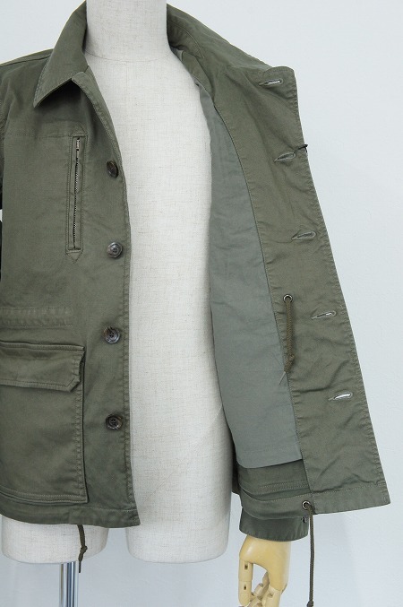 快適な着心地のミリタリージャケット！【LOUNGE LIZARD】【ラウンジリザード】No.5603 BROKEN TWILL TYPE F-2 MILITARY JACKET☆そして、マンション。_b0108653_22182790.jpg