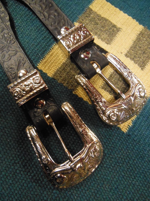 NOS NORTH & JUDD three piece buckle Lot-9907 for RAWHIDE NOS NORTH & JUDD three piece buckle Lot-9907 for RAWHIDE