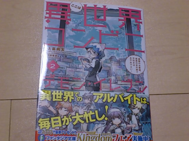 新刊　コンビニ　二巻_a0116230_10361357.jpg