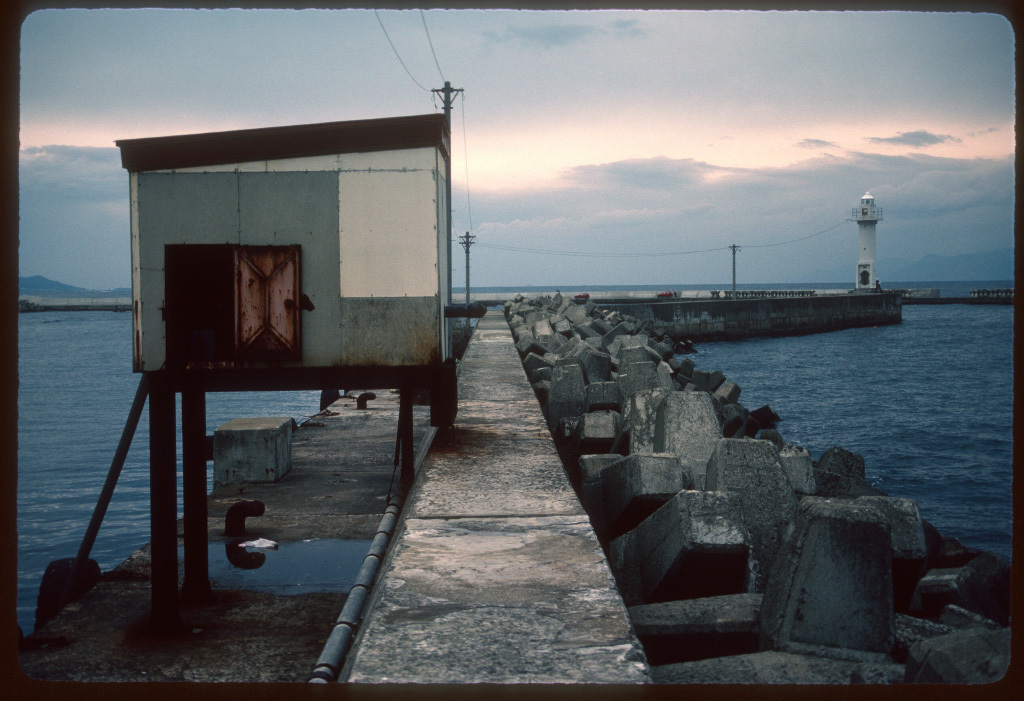  \'86東北ツーリング(6)　10/21 小泊温泉〜脇野沢_b0087456_10313063.jpg