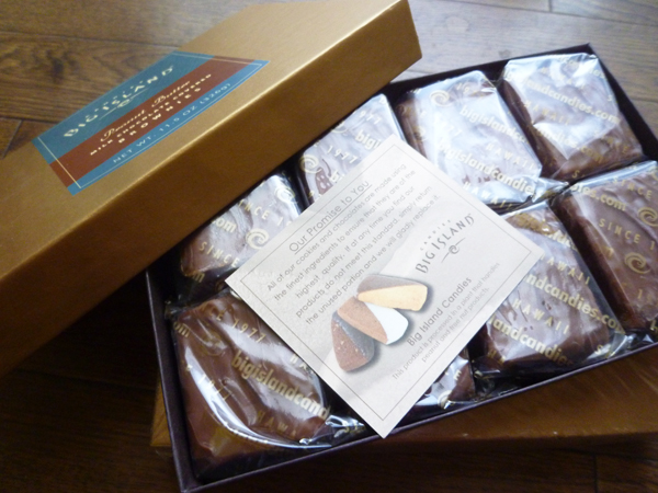 Milk Chocolate Covered Peanut Butter Brownies@Big Island Candies_c0152767_21153635.jpg