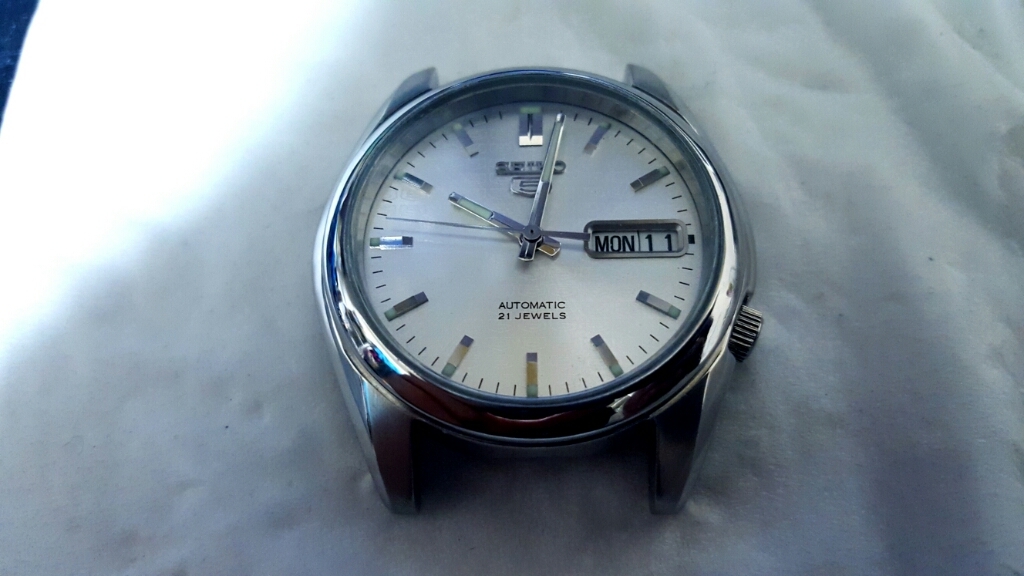 SEIKO5 SNK355の風防修理 : 伏せ字だらけ~よもやま時計ブログ~ SEIKO5 SNK355の風防修理 : 伏せ字だらけ~よもやま時計ブログ~