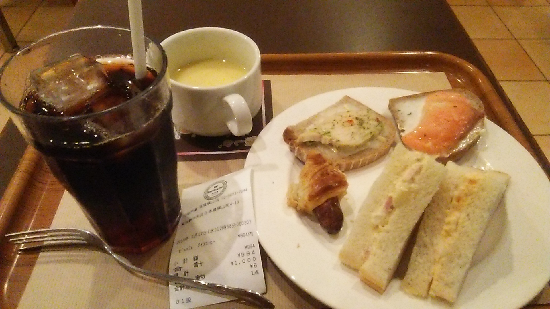 神戸屋のランチビュッフェでパンを食べすぎた…♪（馬喰横山駅構内）_c0212604_134014.jpg