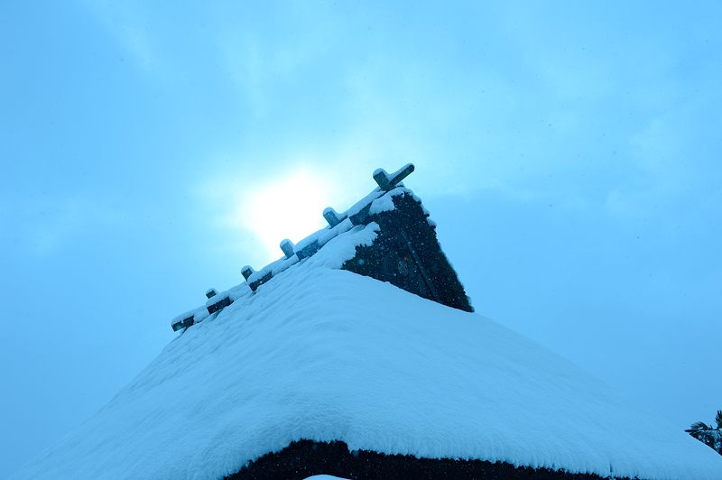 雪を求めて北へ!!!@美山 茅葺きの里・其の三_f0032011_19333578.jpg