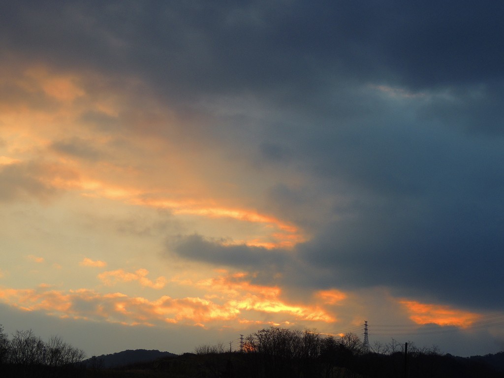 今朝の空♪2016.02.17_c0265095_22403445.jpg