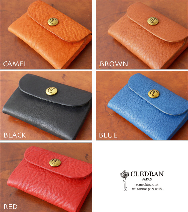 CLEDRAN [クレドラン] FLAP CARD CASE [CLF-1009] MEN'S/LADY'S ...