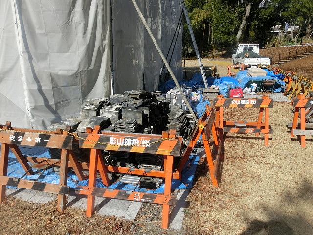 トイレや土蔵の整備が進む吉原公園の東泉院広場_f0141310_7151289.jpg