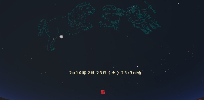 【2016年2月18日(木曜日）「木星と衛星たち」】_c0247314_22111334.jpg