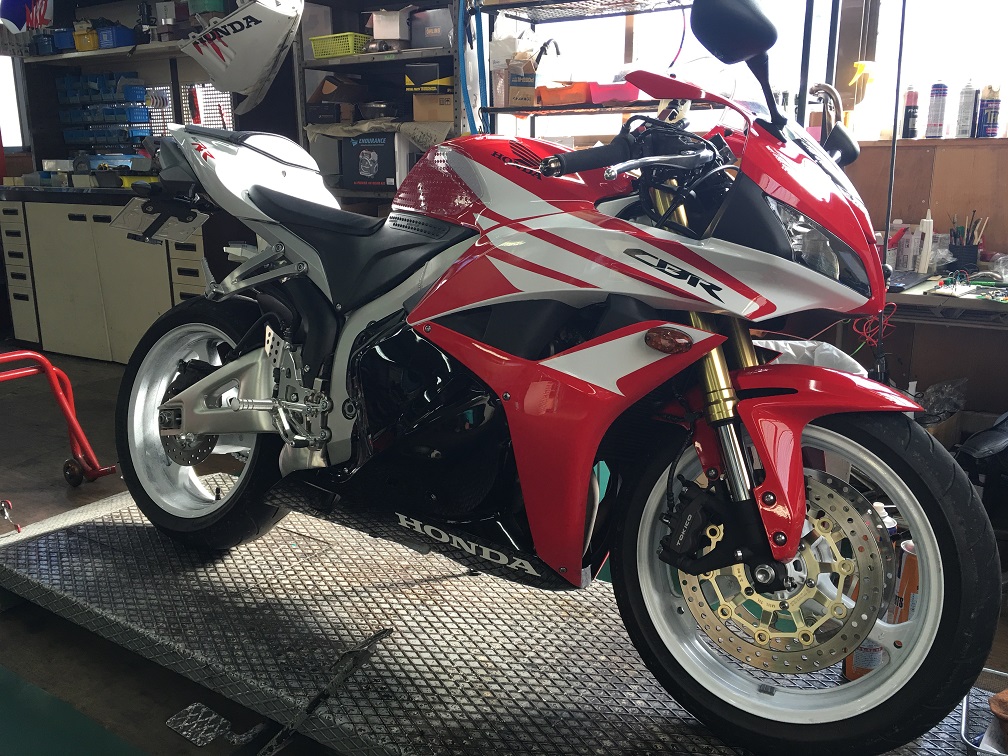 CBR600RR (\'12) セミフルパワー化①_e0114857_21201418.jpg