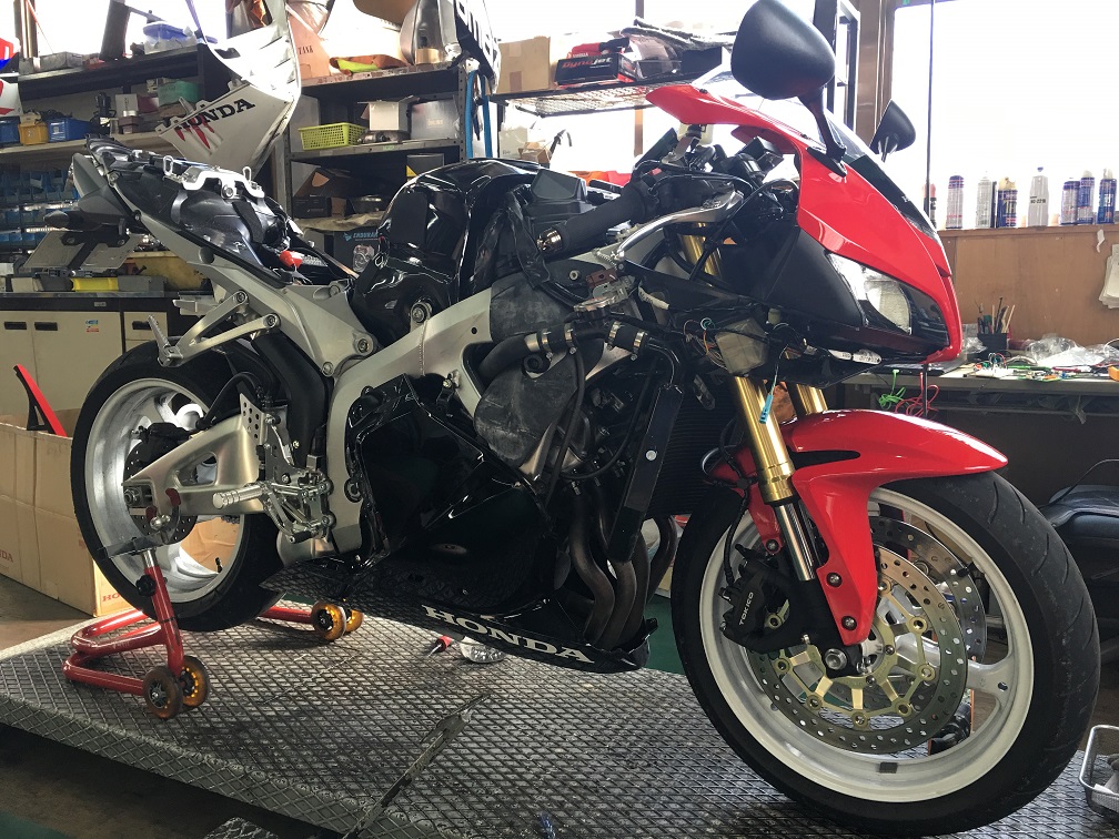 CBR600RR (\'12) セミフルパワー化①_e0114857_21394867.jpg