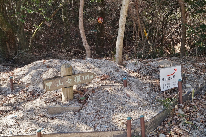 仁川から甲山ハイキング(5)いよいよ甲山の山頂へ_b0063958_22524634.jpg