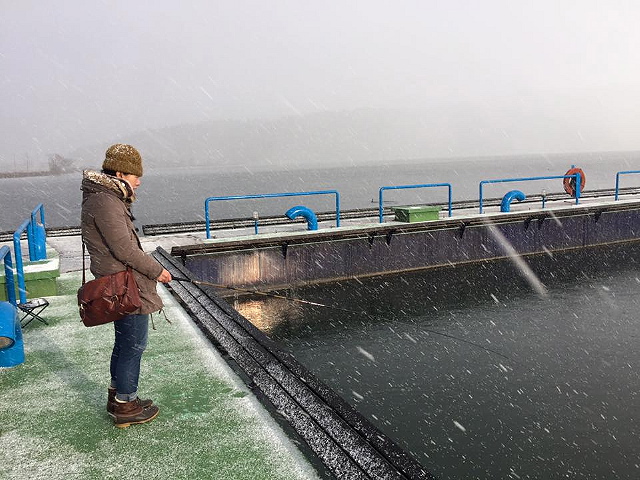 琵琶湖一周BUSの旅。②（ワカサギ釣り）_c0123363_1371191.jpg