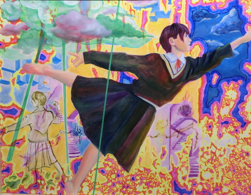 吉井淳二先生の絵画。