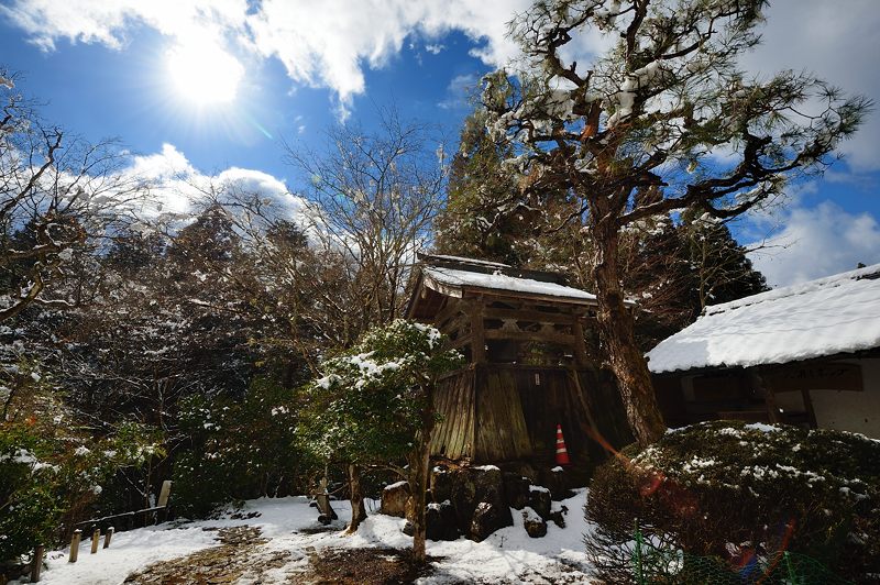 雪を求めて北へ!!!@常照皇寺 其の三_f0032011_19321182.jpg