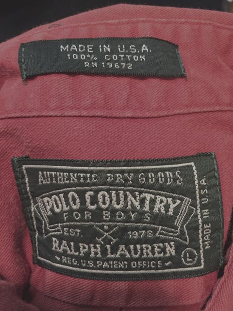 ２月２０日（土）入荷！９０s　Polo country ツイルシャツ！Made in U.S.A_c0144020_15125481.jpg