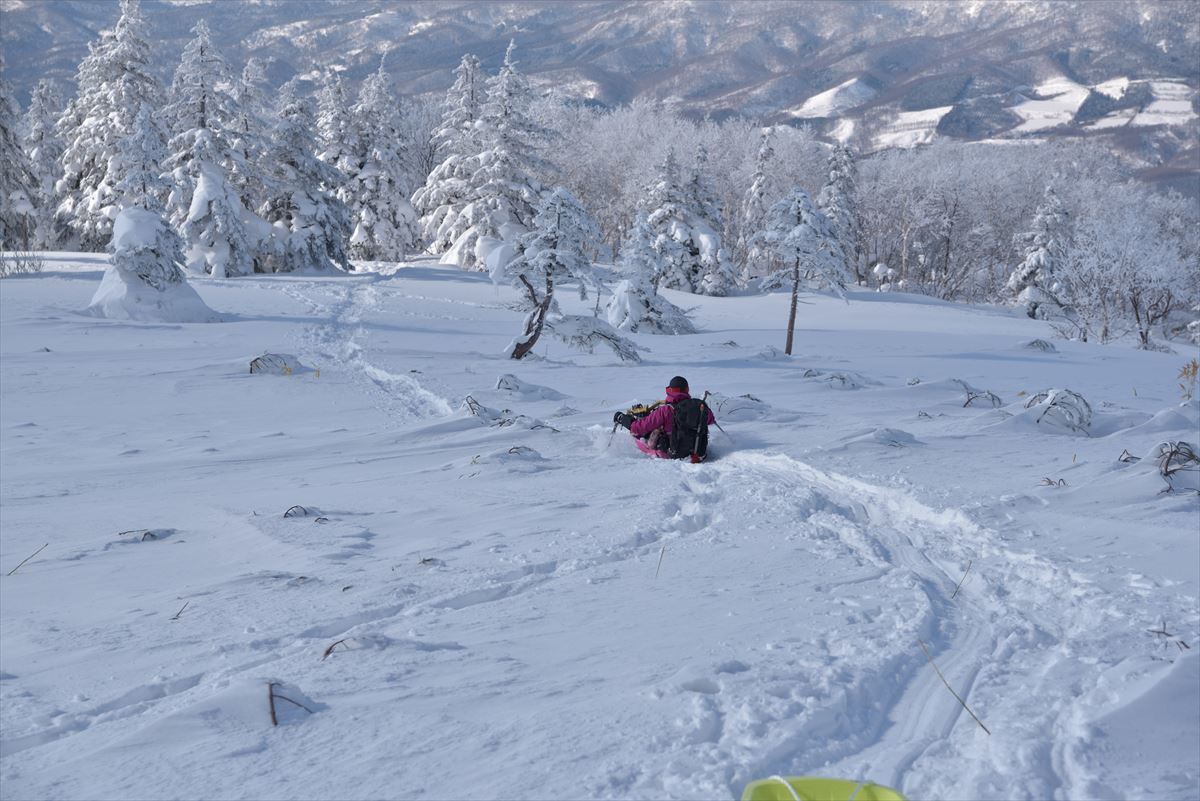 樹氷が綺麗な、徳舜瞥山！_b0281366_13144194.jpg