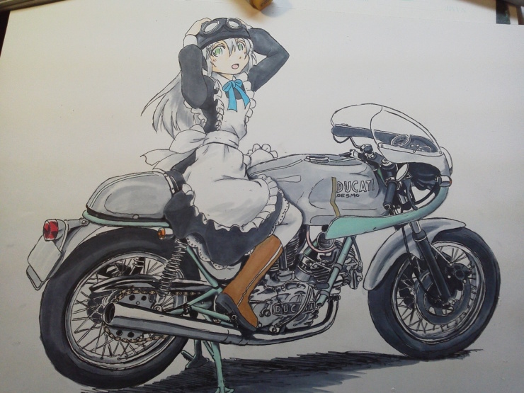 Ducati 750ss Imola Replica From Kitchen Of Far East Cafe