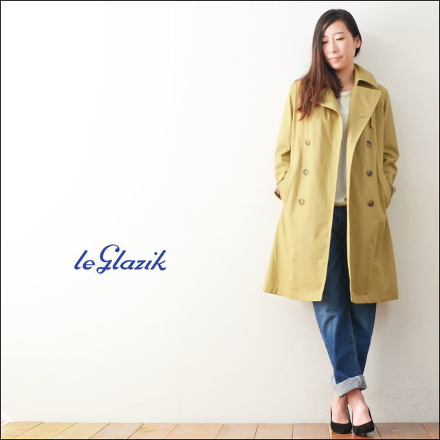 LE GLAZIK [ル グラジック] 60/2 GABARDINE TRENCH COAT [JL-8704HCG] LADY\'S_f0051306_11382186.jpg