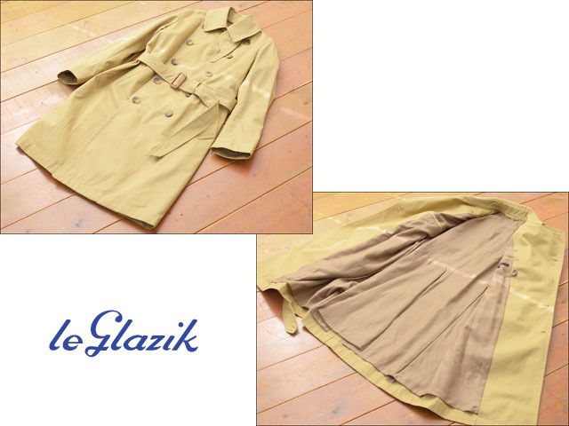 LE GLAZIK [ル グラジック] 60/2 GABARDINE TRENCH COAT [JL-8704HCG] LADY\'S_f0051306_11382194.jpg