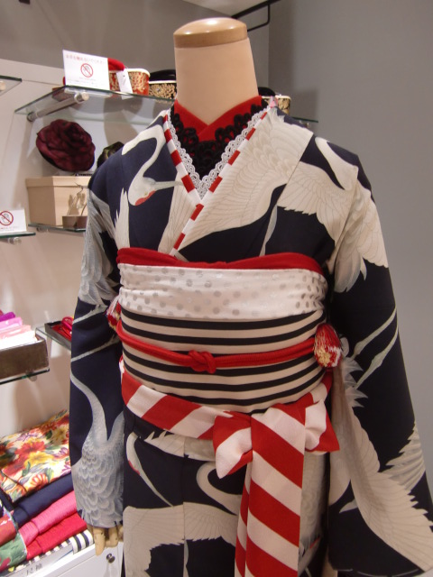 \モダン可愛い*ストライプ伊達衿入荷/_e0167832_13401097.jpg