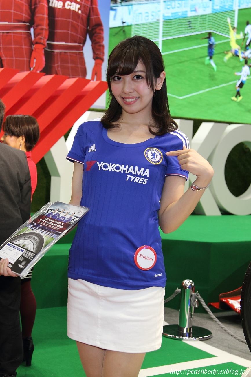 山下沙織 さん 横浜ゴム株式会社 ブース Peach Body 山下沙織 さん 横浜ゴム株式会社 ブース Peach Body