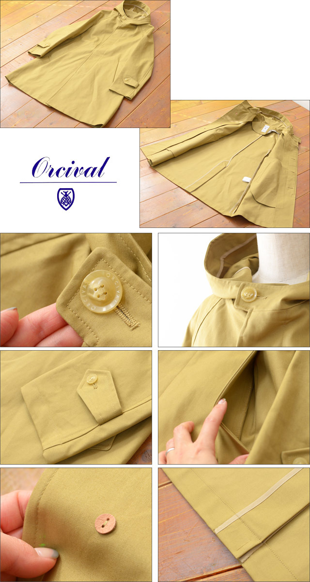 ORCIVAL[オーチバル・オーシバル] COTTON BONDING フード