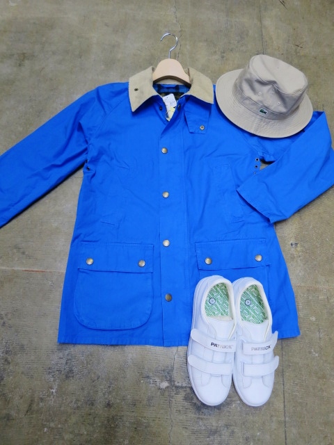 春色Barbour ・・・ Overdyed BEDAIL SL JACKET (限定色・NON WAX)!★!_d0152280_123353.jpg