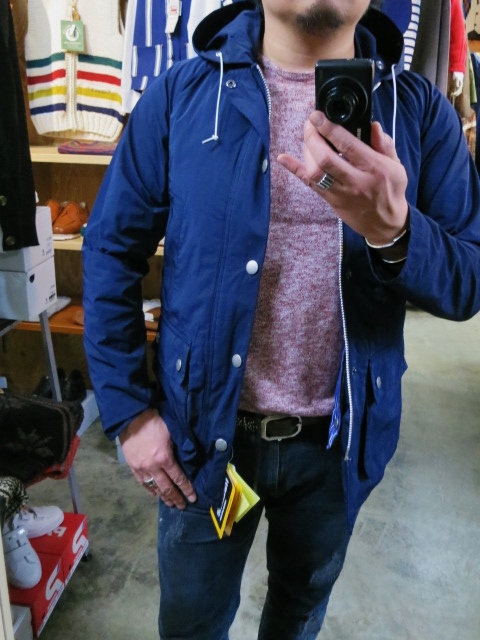 春色Barbour ・・・ Overdyed BEDAIL SL JACKET (限定色・NON WAX)!★!_d0152280_1284930.jpg