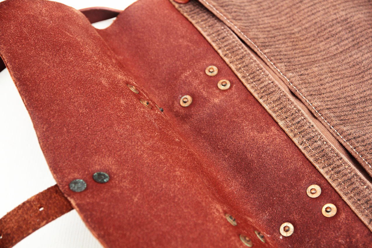 RRL/レザー×キャンバス ショルダーバッグ : Import Select Shop RRL/レザー×キャンバス ショルダーバッグ : Import Select Shop