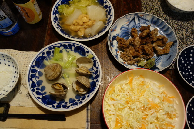 鯨肉を喰らう日曜の夕餉_d0101846_08241793.jpg