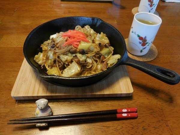 焼きそば（ランチ）_c0327752_14340151.jpg