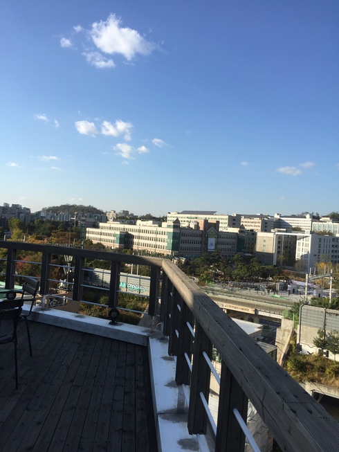 おひとりソウル　その19 歴史ある絶景カフェに感激♪トクスリタバン@新村_f0054260_17482022.jpg