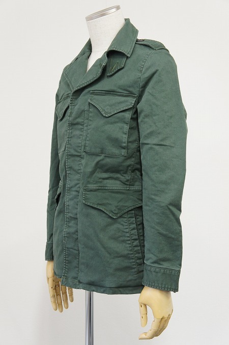 LEON 3月号掲載！【1PIU1UGUALE3】【ウノピゥウノウグァーレトレ】MRB148-CTU055 LEON 別注 M-43 jacket (army green)☆そして、コロコロ。_b0108653_01473491.jpg