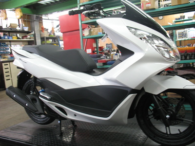 PCX170 　JF56をボアアップ①ヘッド_e0114857_2344399.jpg