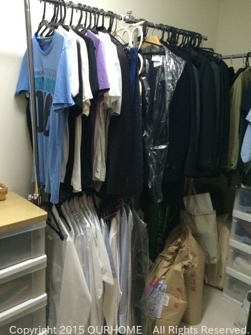 □なんだか使いにくい…クローゼット収納。BEFORE→AFTER@LEE3月 □なんだか使いにくい…クローゼット収納。BEFORE→AFTER@LEE3月