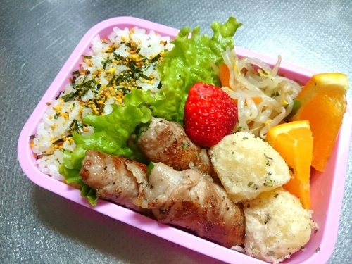 今日のお弁当　サーモス　ランチボックス_c0004311_07502558.jpg