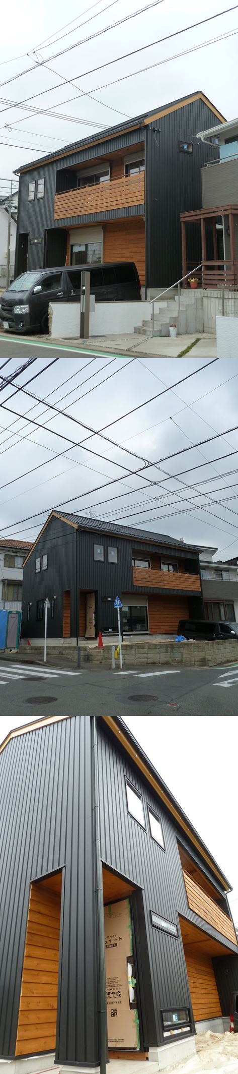 横浜市青葉区の家☆足場が外れました!_c0152341_8403722.jpg