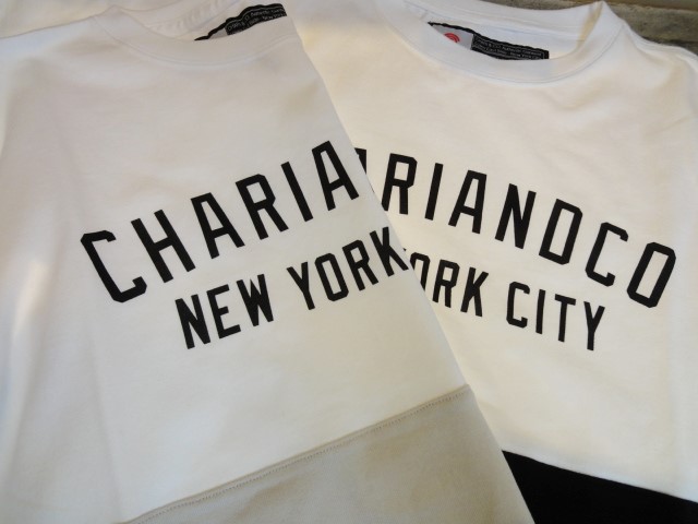 CHARI＆CO NYC：：BI-TONE ARCH LOGO TEE_a0110932_19595611.jpg