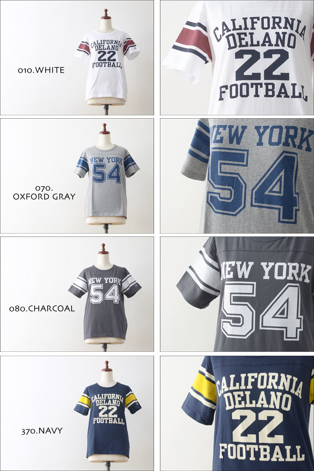 CHAMPION [チャンピオン] FOOTBALL T-SHIRT [CW-H306]  LADY\'S_f0051306_19121911.jpg