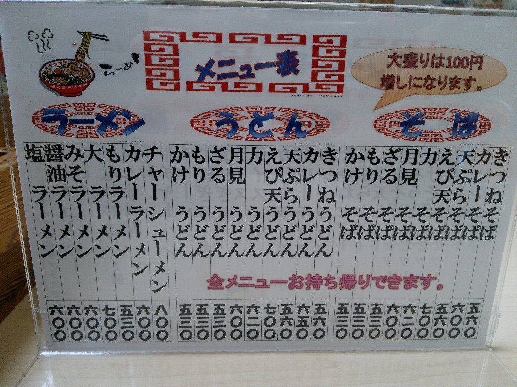 市立稚内病院食堂で塩ラーメン（2016年16杯目）_b0128821_07433021.jpg