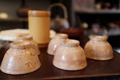 高木剛展 焙じ茶席のようす_a0279848_15392900.jpg