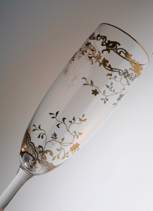 Baccarat Louis XV 金彩 シャンパンフルート_c0108595_0214421.jpg